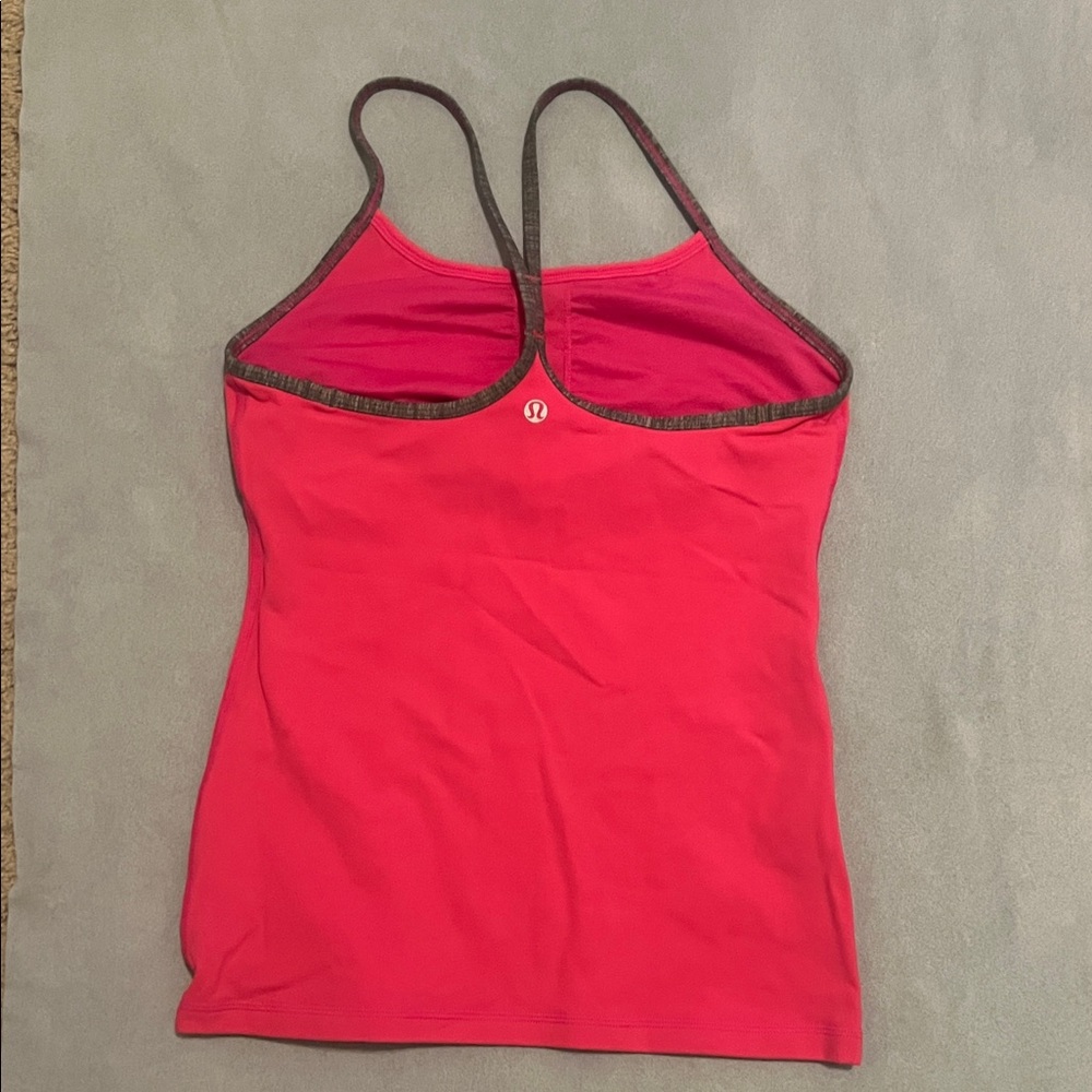 lululemon athletica Red Camisole Top